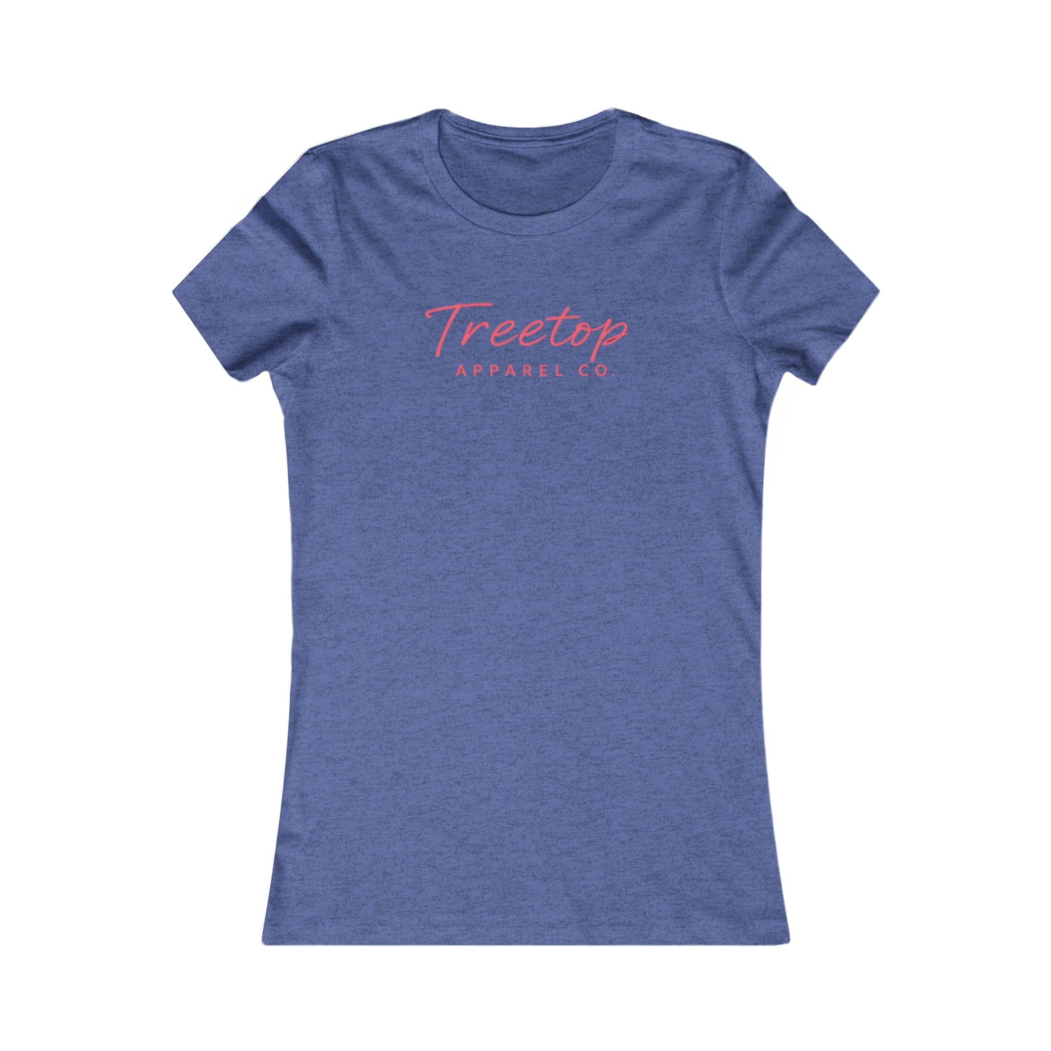 Treetop Women's Favorite Tee - Colorful 7 Graphic T-Shirt