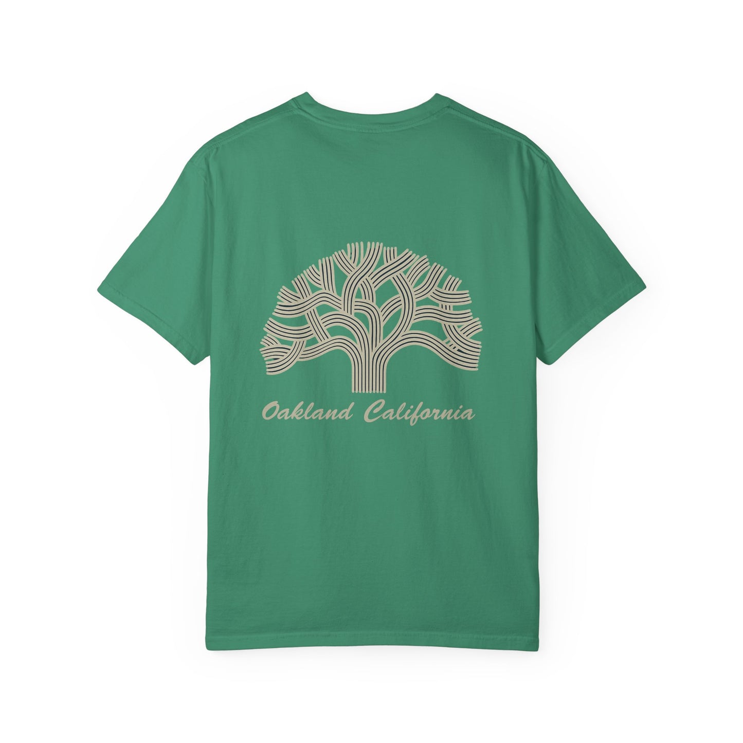 Garment-Dyed T-Shirt - Stop Killing Design, Eco-Friendly Apparel, Protest Tee, Casual Wear, Oakand California, Social Justice Fashion