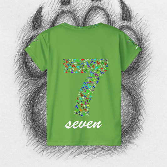 Treetop Fit  Women's Sports Jersey with Number 7 II