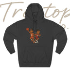 Fleece Hoodie - Treetop Multiverse 'BAYBEE JAIE' Cartoon Character Design