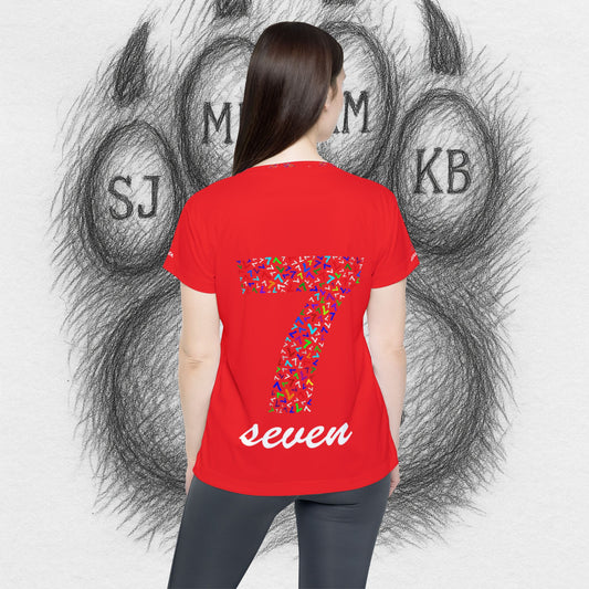 Treetop Fit  Women's Sports Jersey with Number 7 IIII