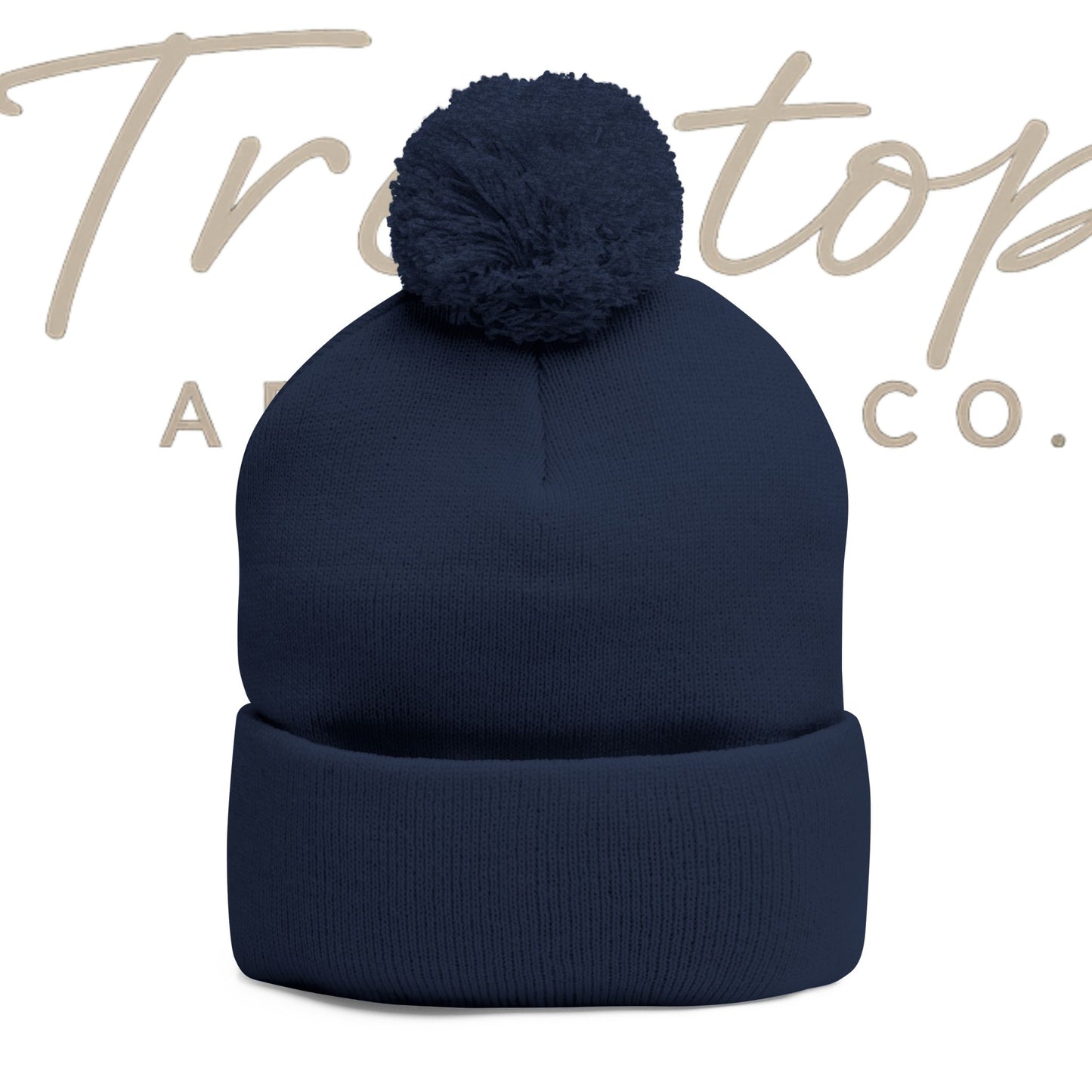 Cozy Pom-Pom Knit Cap for Winter Adventures