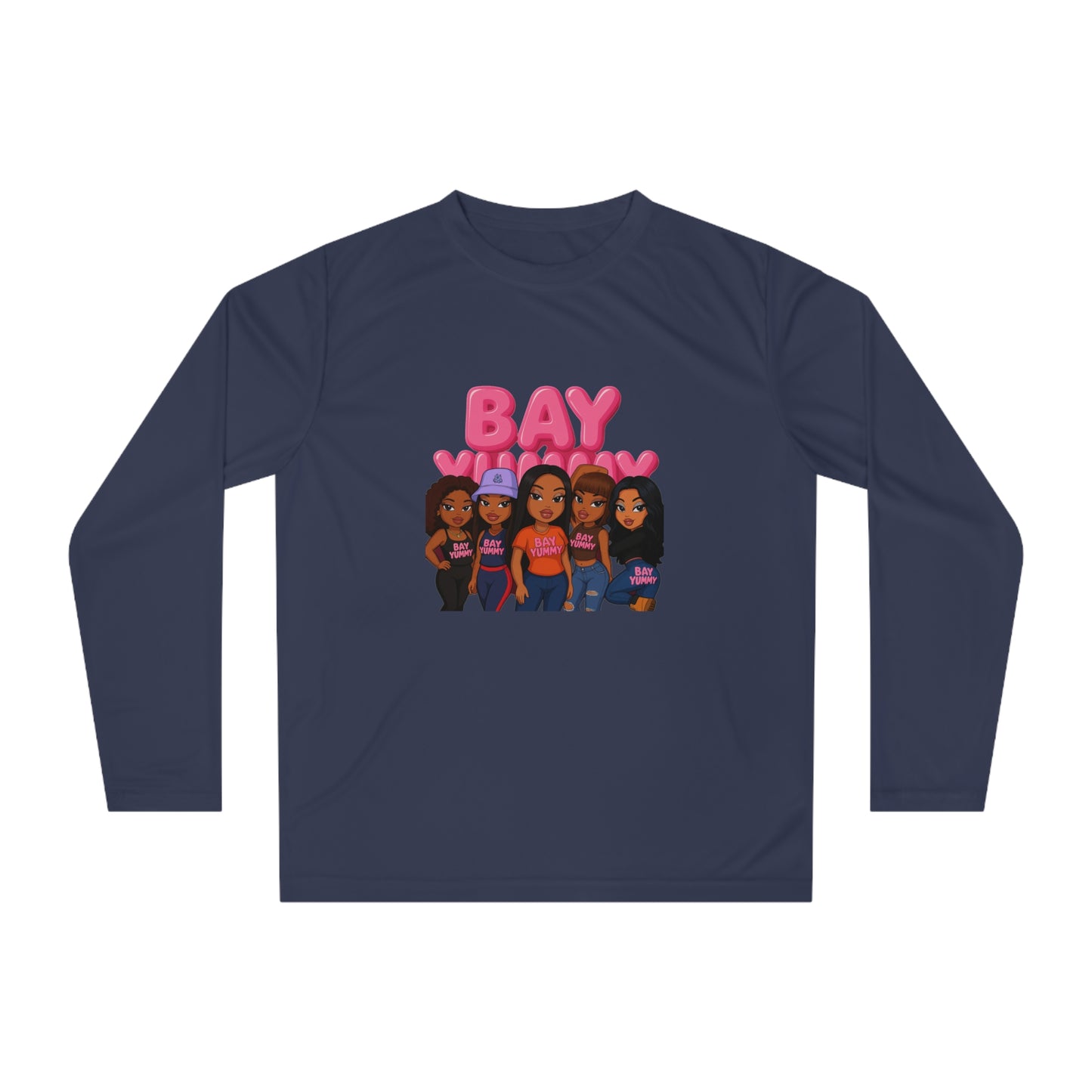 Bay Yummy long sleeve workout TEE