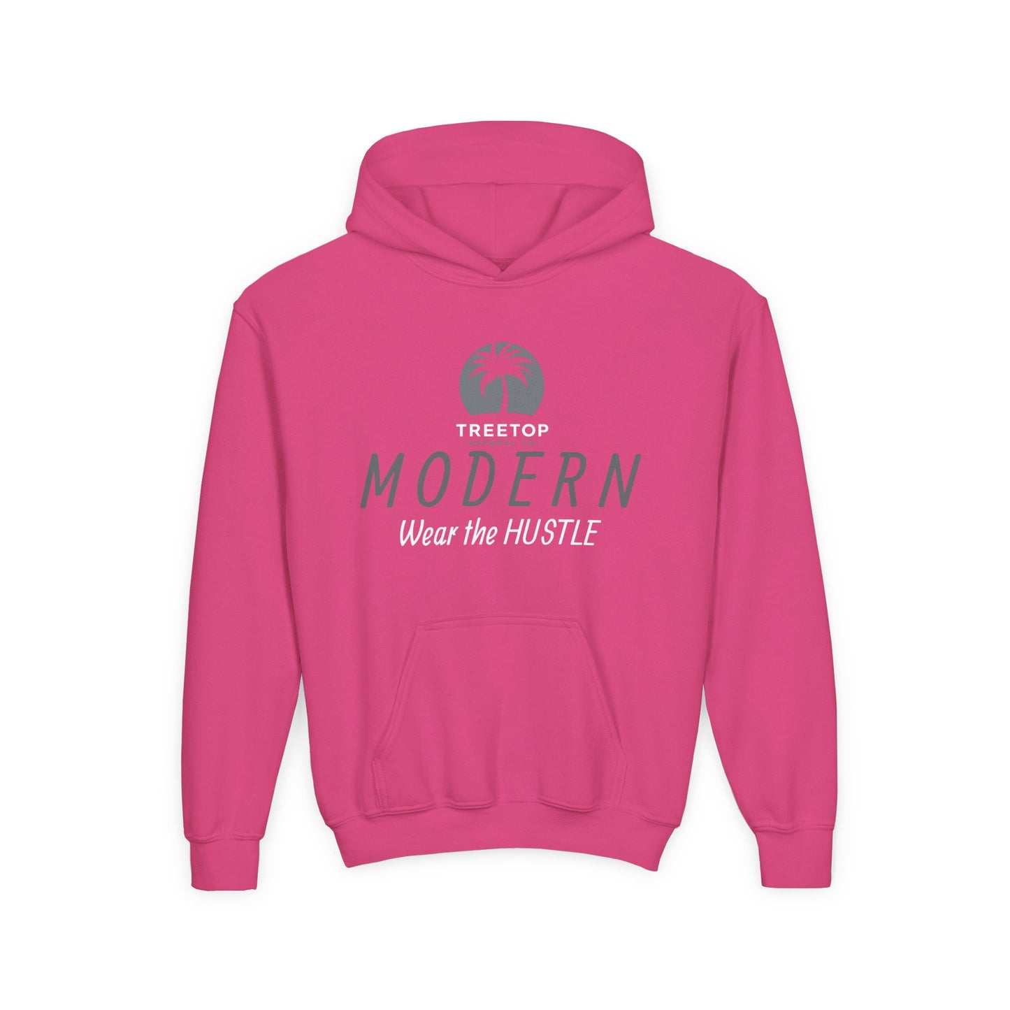 Modern Treetop Hoodie - East Oakland Ca Youth Hooded Sweatshirt