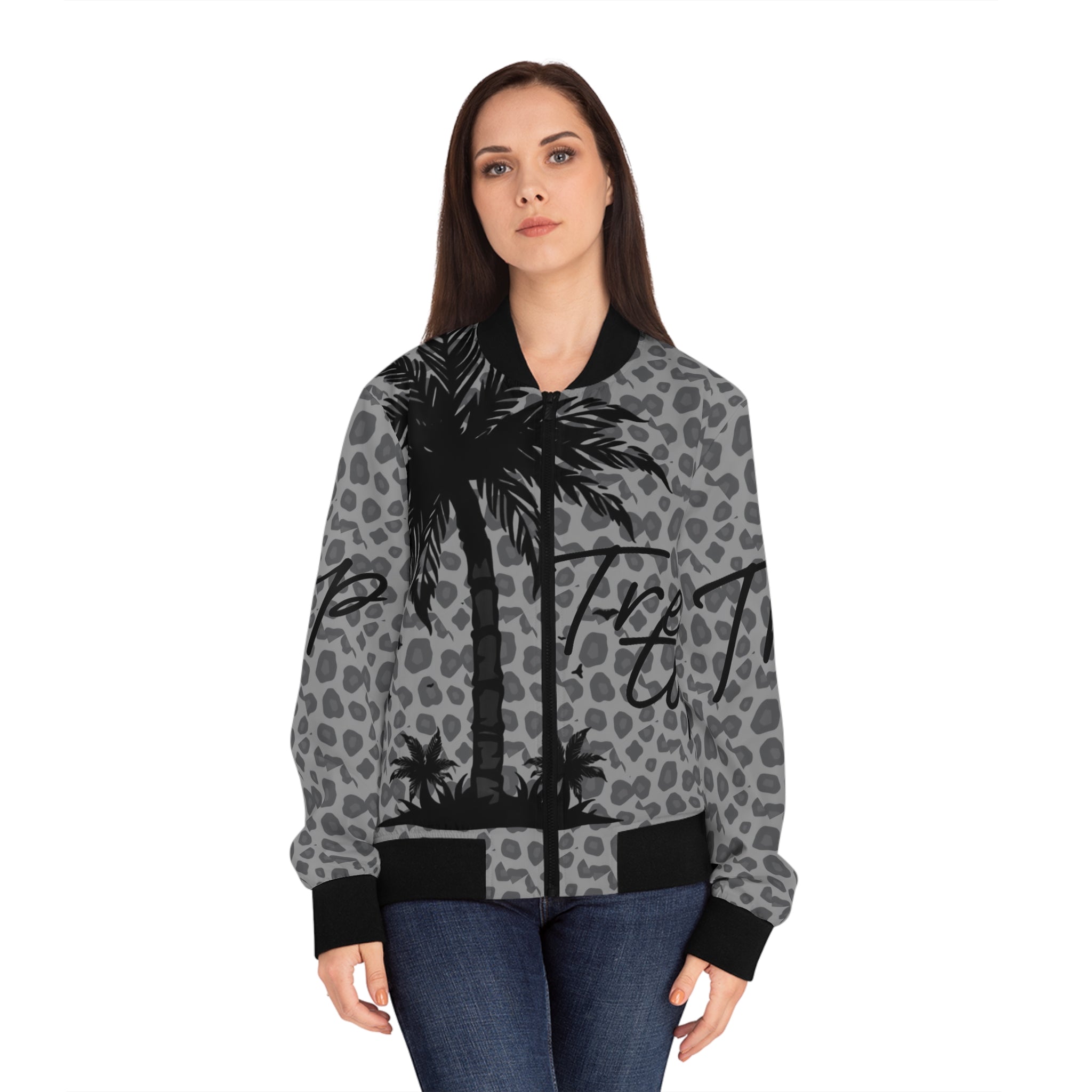 Women’s Bomber Jacket — Treetop Bay Yummy III