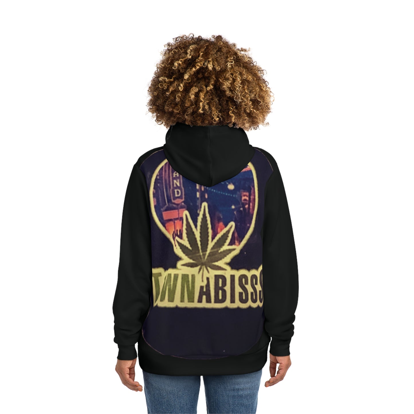Stylish Retro Town Hoodie, Cannabis Lovers Gift, Urban Streetwear, Cozy Everyday Wear, Perfect for Festivals and Hangouts