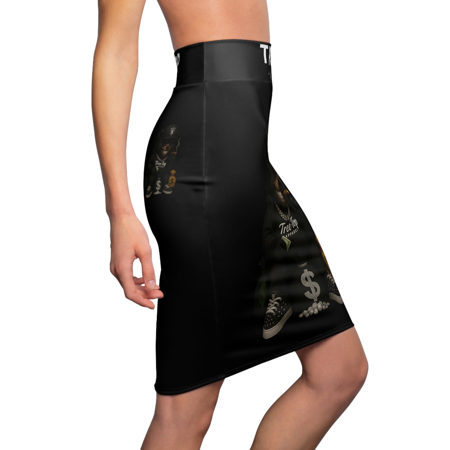 Kundalini black treetop skirt 1